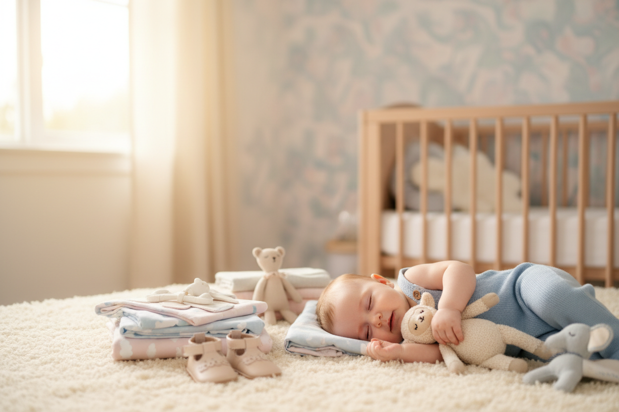 Image de bannière héros pour produits bébé